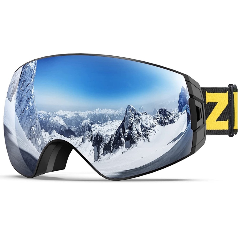 ZIONOR X7 Ski Snowboard Snow Goggles for Men Women Anti-fog